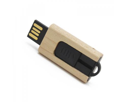 Memoria USB de tipo Slim de madera